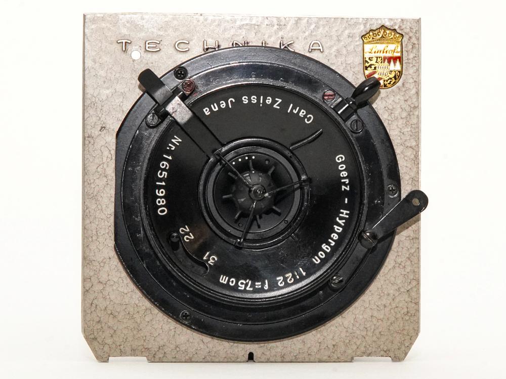 75/22 Goertz - Hypergon（Carl Zeiss Jena）超々広角lensの画像