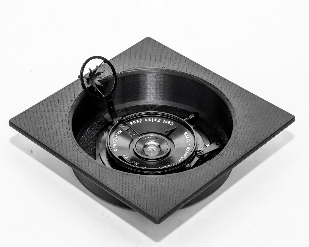 75/22 Goertz - Hypergon（Carl Zeiss Jena）超々広角lensの画像
