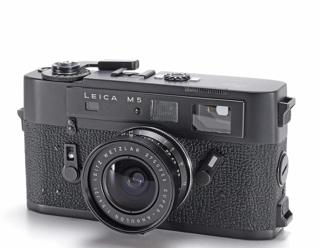 21/3.4 Super Angulon 黒 L#2750753 ライカM用, 専用ファインダー、純正フィルター＆レンズフード付　前後キャップ付 　距離計連動の画像