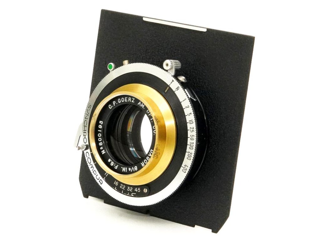 210/6.8 Gold Rim Dagor (ゴールドリム、ダゴール) C.P. GOERZ シンクロコンパー1番シャッター(M.X.V)の画像