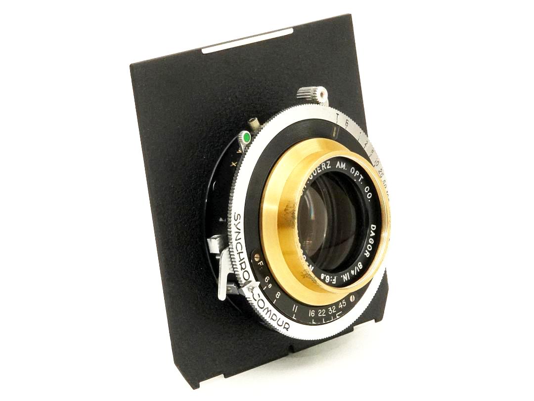 210/6.8 Gold Rim Dagor (ゴールドリム、ダゴール) C.P. GOERZ シンクロコンパー1番シャッター(M.X.V)の画像
