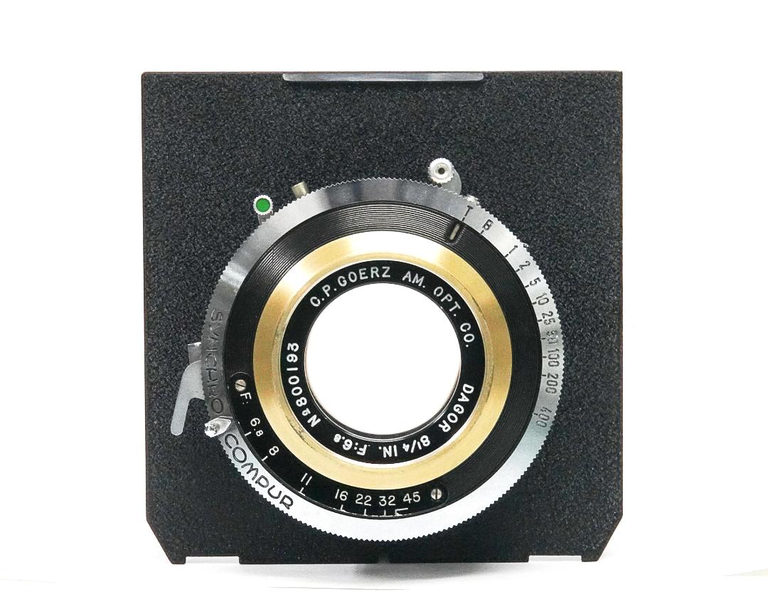 210/6.8 Gold Rim Dagor (ゴールドリム、ダゴール) C.P. GOERZ シンクロコンパー1番シャッター(M.X.V)の画像