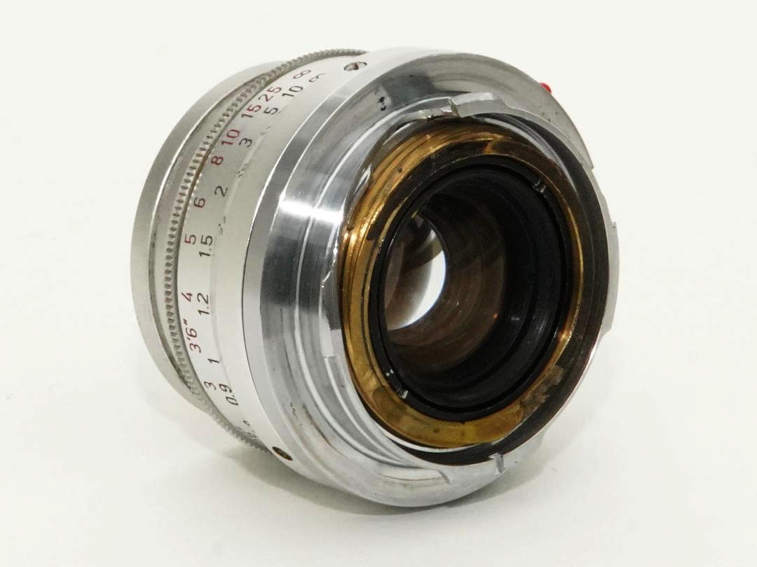 35/2  Summicron  L#1657308、 前後純正レンズキャップ付  Canada製  距離計連動65cm  ライブビューで cmの画像