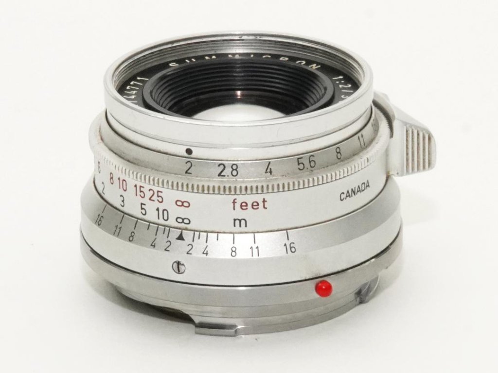 35/2 Summicron  Sn.1744771  ライカM用  距離計連動の画像