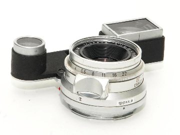 35/2.8 Summaron S/N.1695823 ライカM用、 メガネ付き、 前後キャップ付,　∞でロック、1stの画像