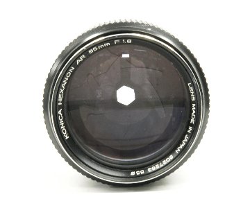 85/1.8 KONICA HEXANON AR コニカARマウント, Sony E 用 アダプター付の画像