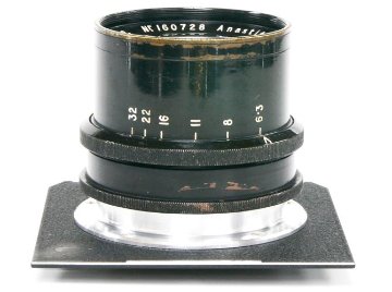 300/6.3 Anastigmat (England) J.H.Dallmeyer London  Barrel Lens　 真円絞り画像