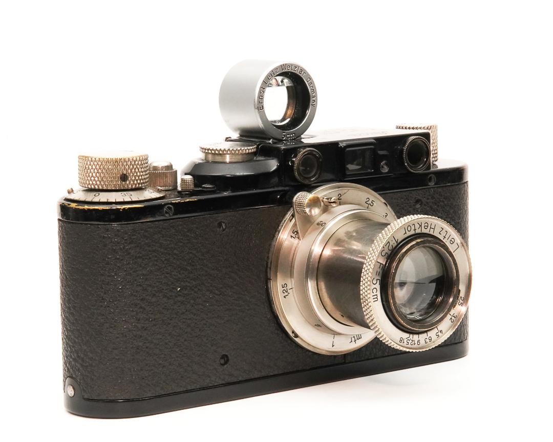 Leica 5cm 用 ファインダー、後期型、 純正革ケース付 SBOOIの画像