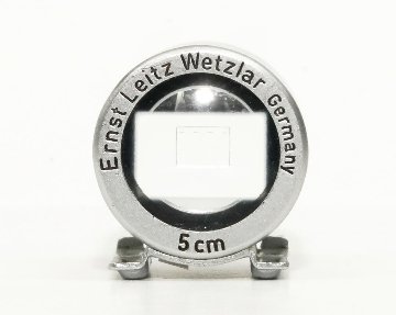 Leica 5cm 用 ファインダー、後期型、 純正革ケース付 SBOOIの画像
