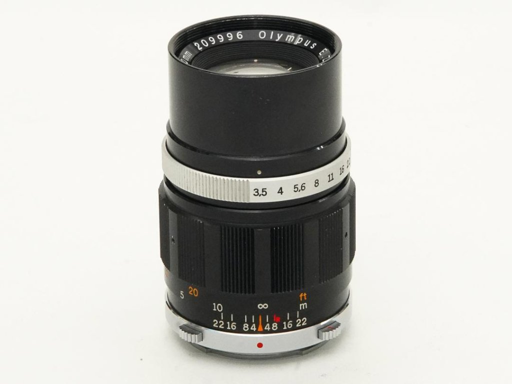 OLYMPUS PEN-F用　100mm F3.5   E.Zuiko Auto-Tの画像