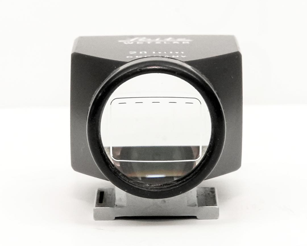 Leica 28mm 用  メタルファインダー(Black) 元箱付の画像