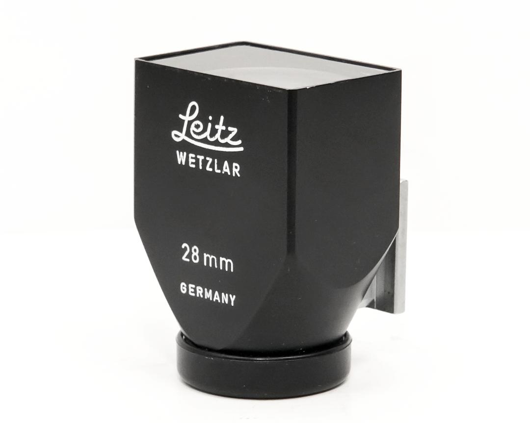 Leica 28mm 用  メタルファインダー(Black) 元箱付の画像