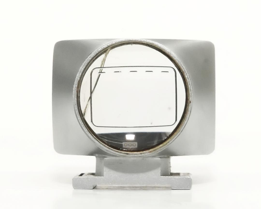 Leica 28mm 用  メタルファインダー(Chrome)の画像