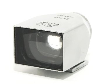 Leica 28mm 用  メタルファインダー(Chrome)の画像