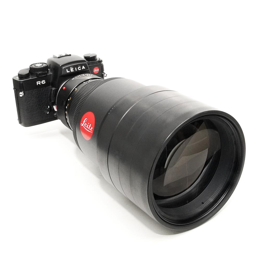 280/2.8 Apo-Telyt-R 3CAM  SN.0175815   ライカR用    前後純正レンズキャップ、フード内蔵、 専用金属ケース付の画像