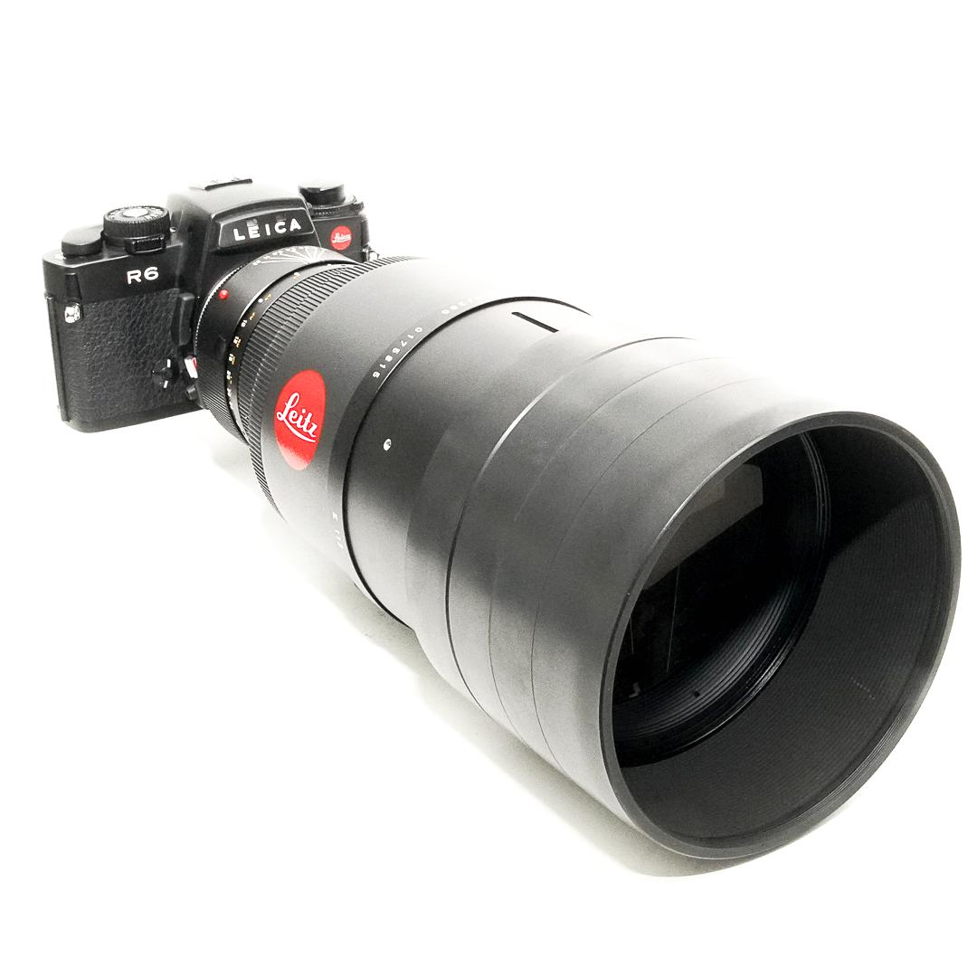 280/2.8 Apo-Telyt-R 3CAM  SN.0175815   ライカR用    前後純正レンズキャップ、フード内蔵、 専用金属ケース付の画像