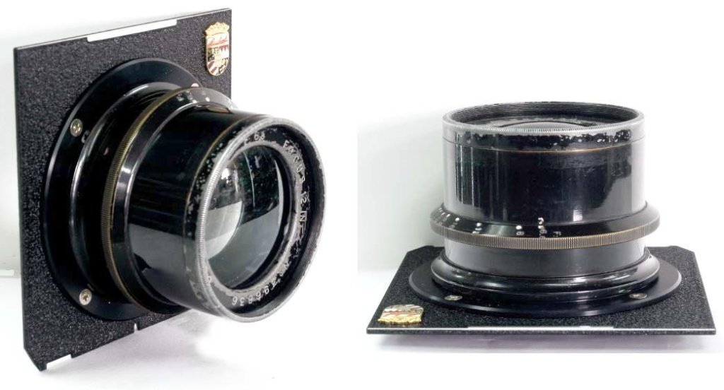 305/6.8 DAGOR (GOERZ)  真円絞り　Barrel Lens リンホフテヒニカボード付の画像