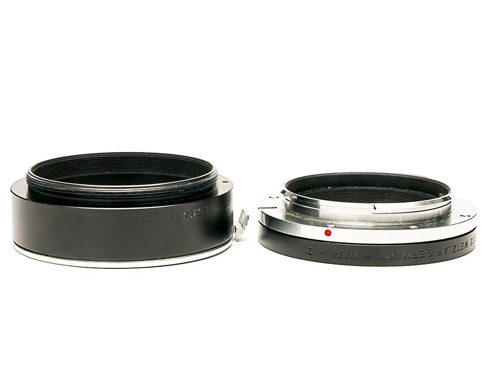 Leica-R 用 接写リング (ライカ純正リング) 14134の1 プラス 14134の2 2個セット 新品同様の画像
