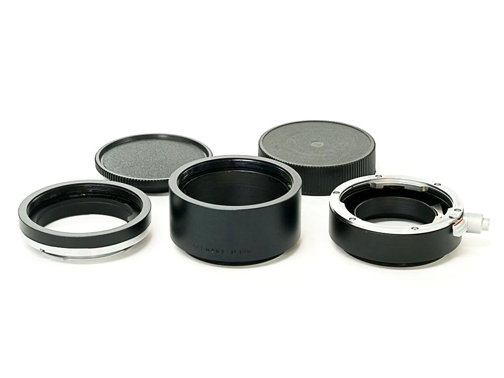 Leica-R用 接写リング (ライカ純正リング) 14158-1 + 14135 + 14158-2　3ケ1組セットの画像