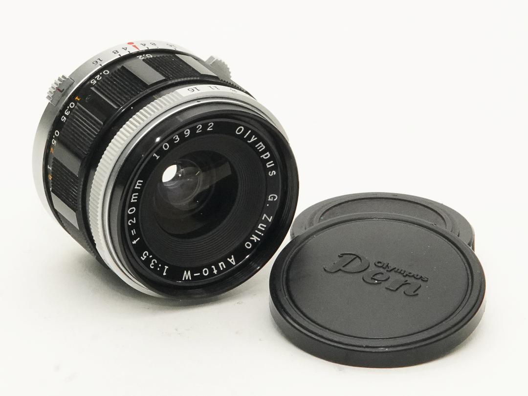 OLYMPUS PEN-F用 20mm F3.5 G.Zuiko Auto-W｜カメラのマツバラ光機