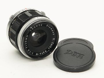 オリンパスペンF用 G.Zuiko 20mm / f3.5 超広角レンズ ペンFレンズ：広角