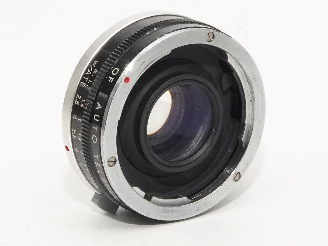 OLYMPUS PEN  F/FT 用 Auto Teleplus 2×、  純正、 ケース、前キヤップ付、の画像