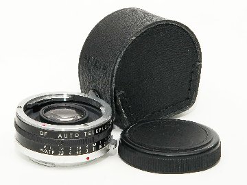 OLYMPUS PEN  F/FT 用 Auto Teleplus 2×、  純正、 ケース、前キヤップ付、の画像
