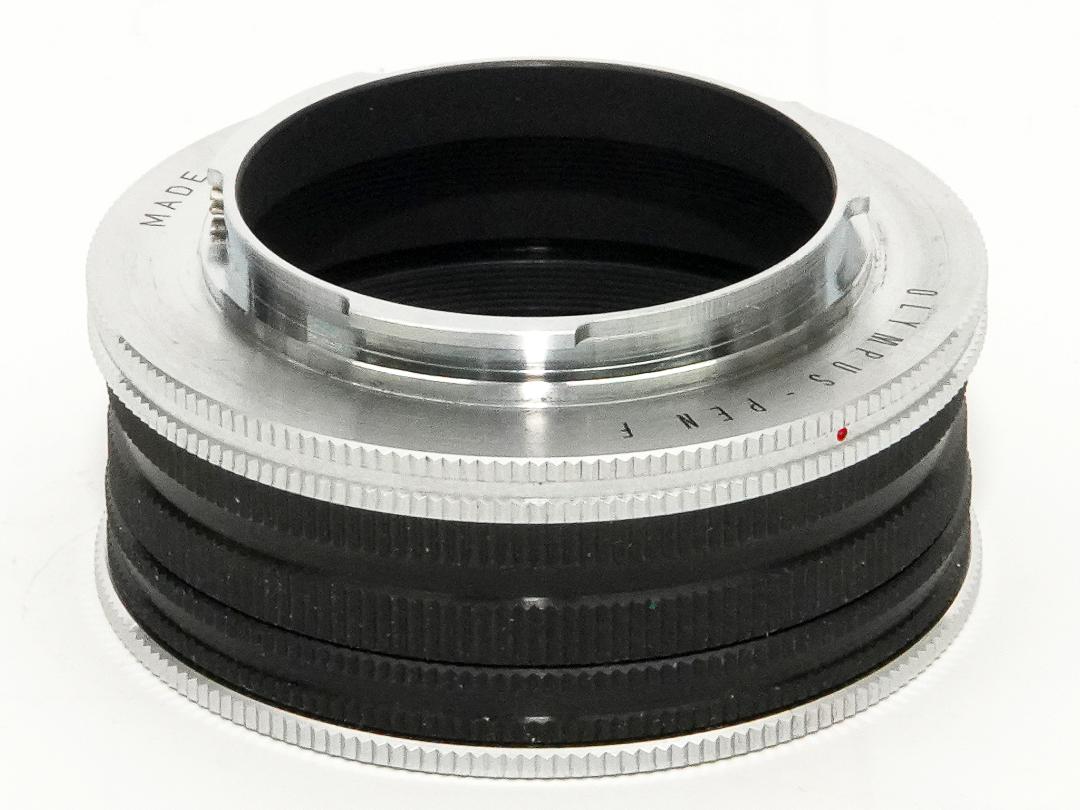 OLYMPUS  PEN  F/FT用  接写リング4リングセット (純正) の画像