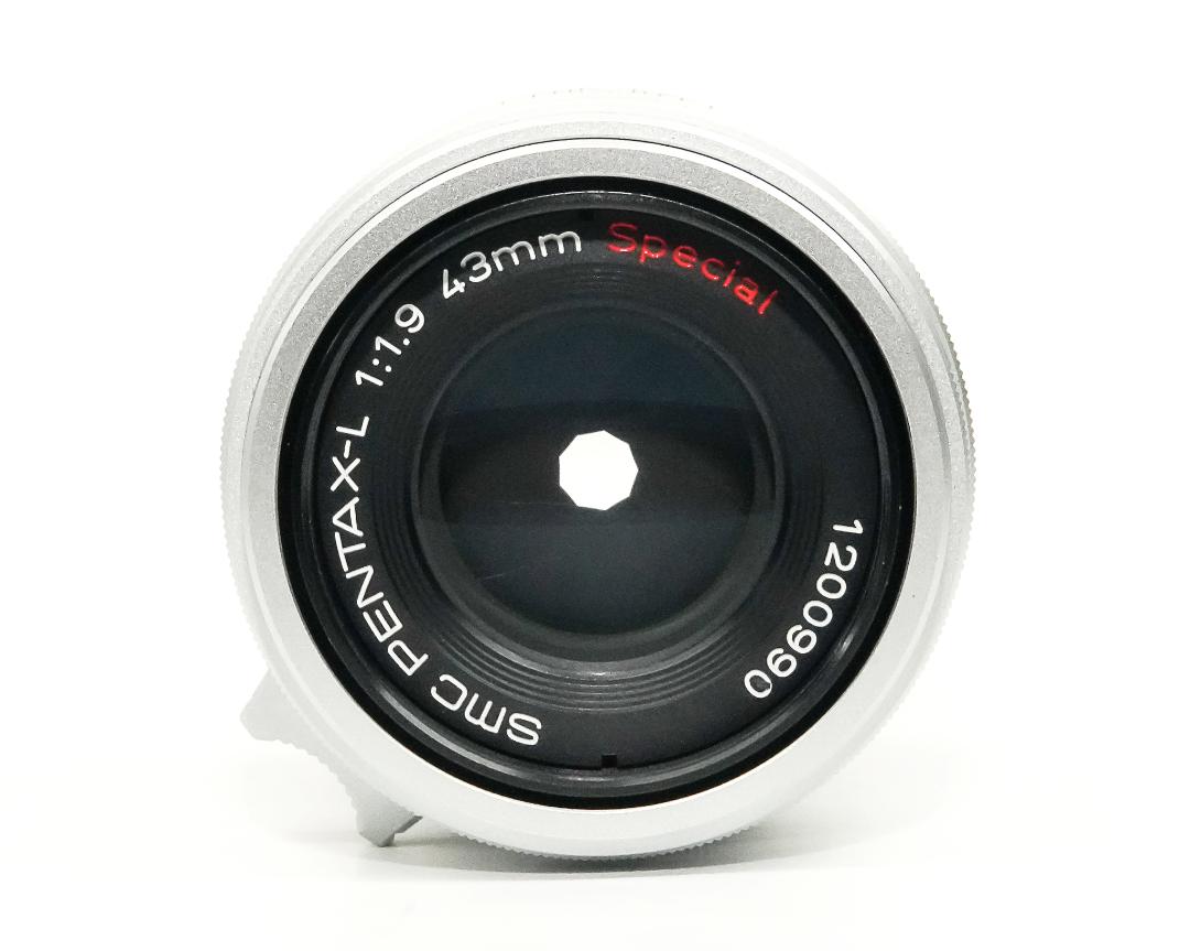 43/1.9 smc PENTAX-L Special  L39 (距離計連動) ＋ 専用ファインダー付 元箱付 2000本限定レアレンズの画像