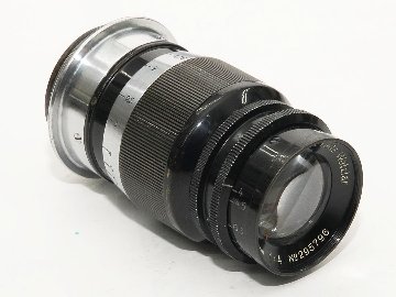 90/4 Elmar S/N295796 ライカスクリュー(L39)  前後キャップ付  距離計連動  の画像