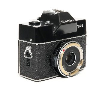 Rollei SL26 ネックストラップ付 シャッター故障品の画像