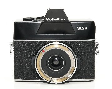 Rollei SL26 ネックストラップ付 シャッター故障品の画像