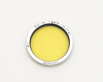 Rollei I 型  イエローフィルター Rollei  I 型  (-1.5)  ケース付の画像