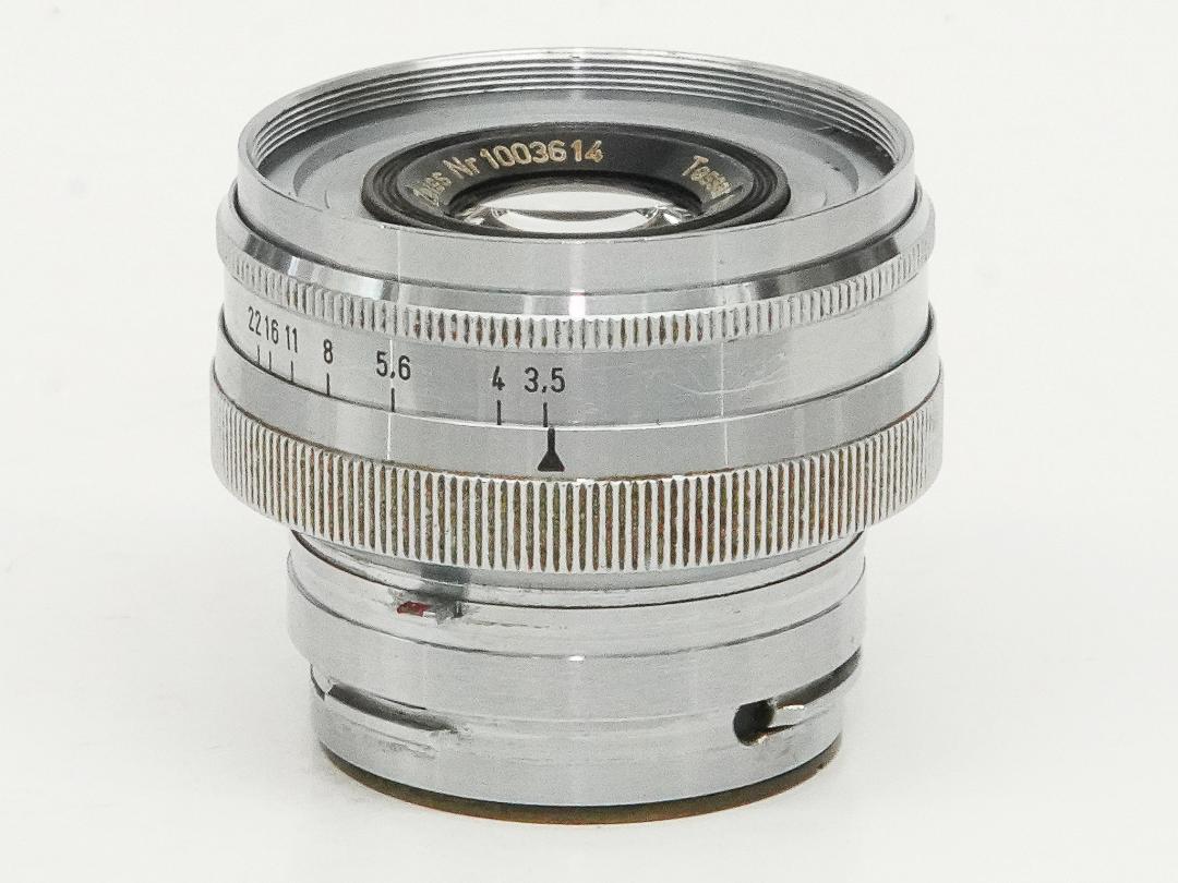 50/3.5 Tessar   距離計連動  Contax 用　西ドイツのテッサー　の画像
