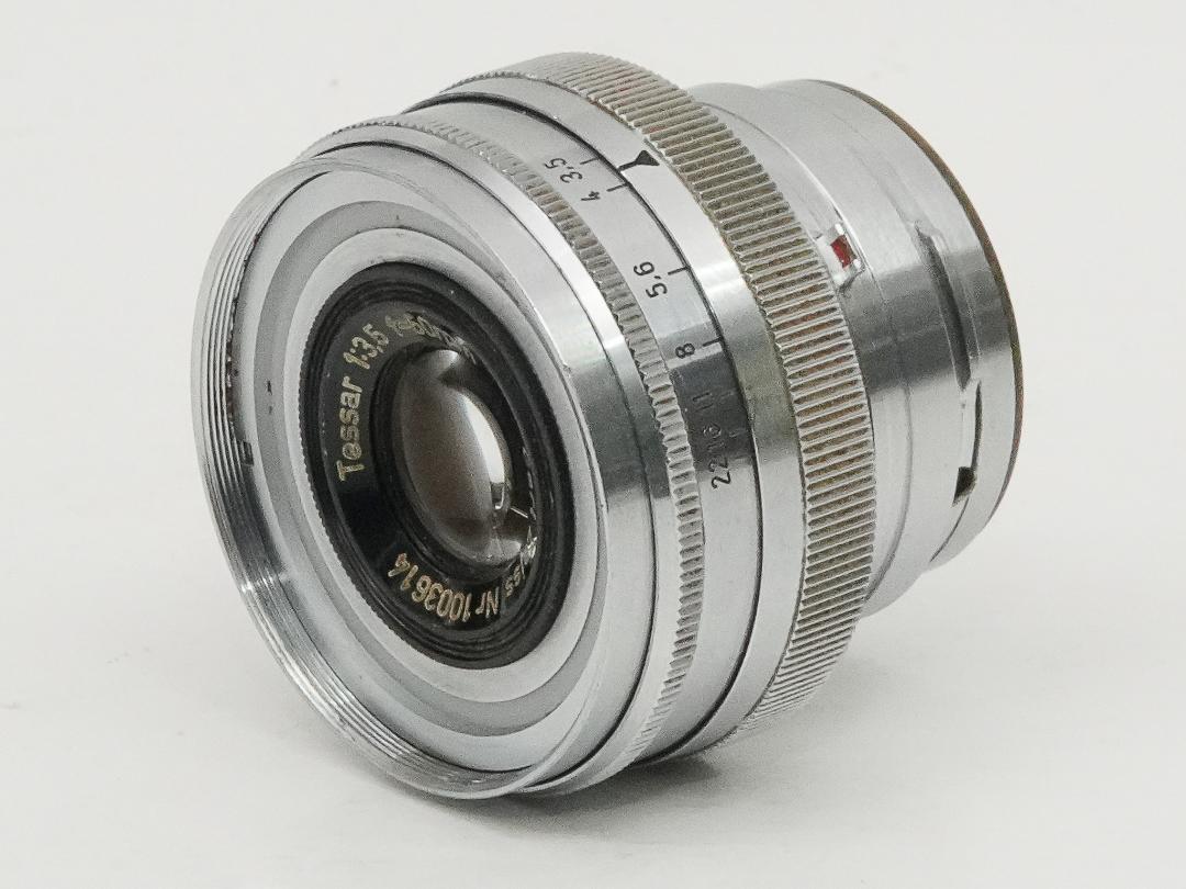 50/3.5 Tessar   距離計連動  Contax 用　西ドイツのテッサー　の画像