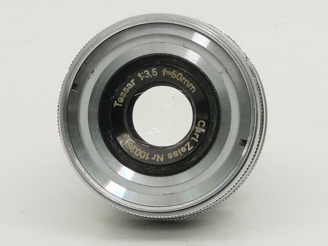 50/3.5 Tessar   距離計連動  Contax 用　西ドイツのテッサー　の画像