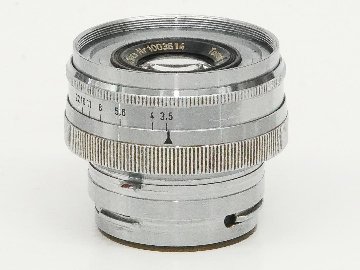 50/3.5 Tessar   距離計連動  Contax 用　西ドイツのテッサー　の画像