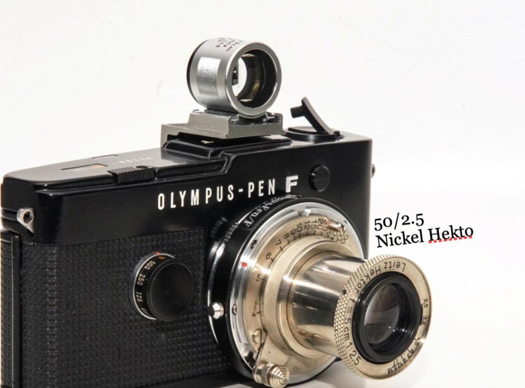 OLYMPUS PEN  F/FT 用 ライカMレンズ用   特注adapter リング   の画像