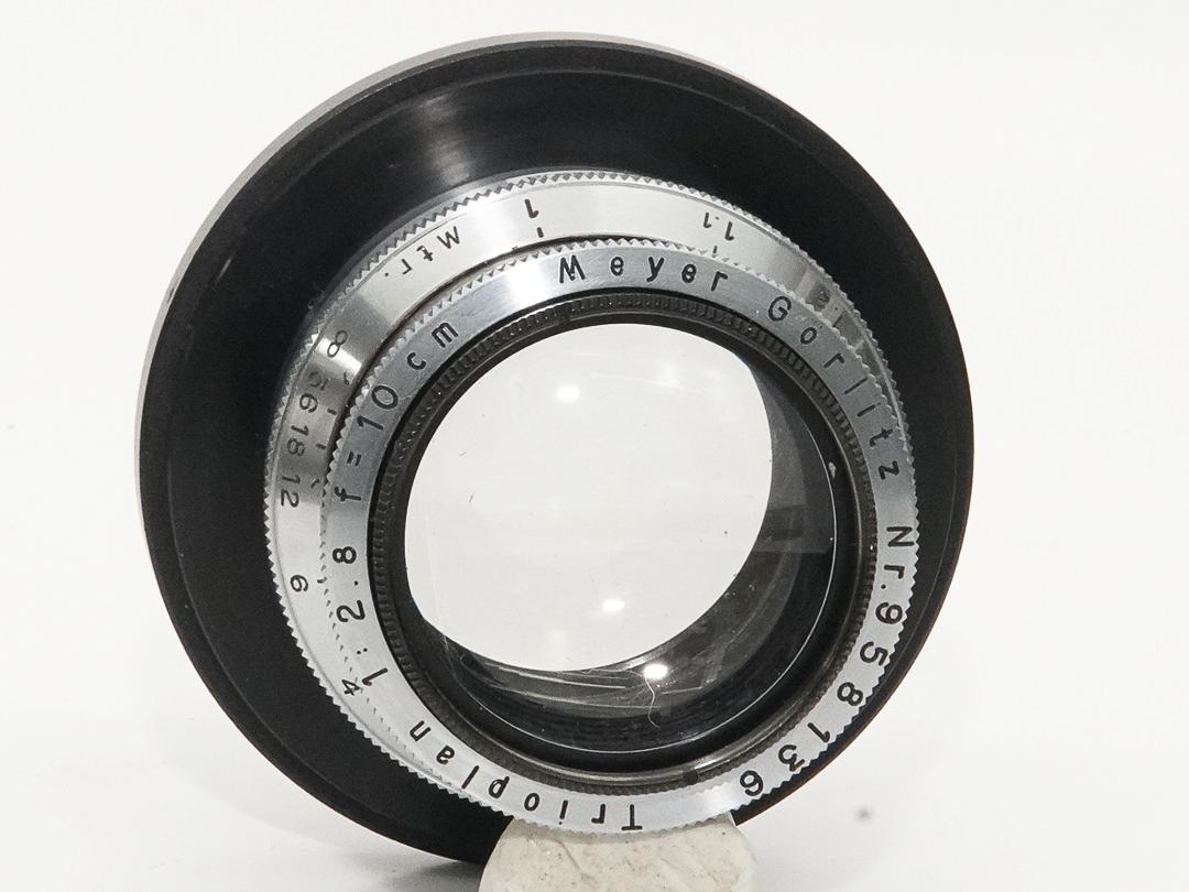 100/2.8 Trioplan (Meyer-Optik Gorlitz) V-シリーズ,　 手動絞り(真ん丸の真円絞り) SN.958136の画像