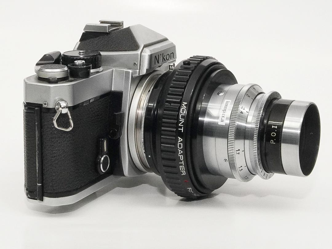 100/2.8 Trioplan (Meyer-Optik Gorlitz) V-シリーズ,　 手動絞り(真ん丸の真円絞り) SN.958136の画像