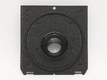 150/6.8 Gold rim DAGOR (GOERZ) 　シンクロコンパーシャッター付き (真円絞り) リンホフテヒニカ4×5inレンズボード付の画像