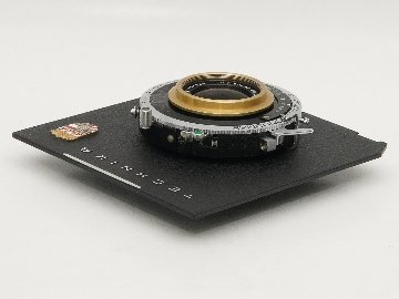 150/6.8 Gold rim DAGOR (GOERZ) 　シンクロコンパーシャッター付き (真円絞り) リンホフテヒニカ4×5inレンズボード付の画像