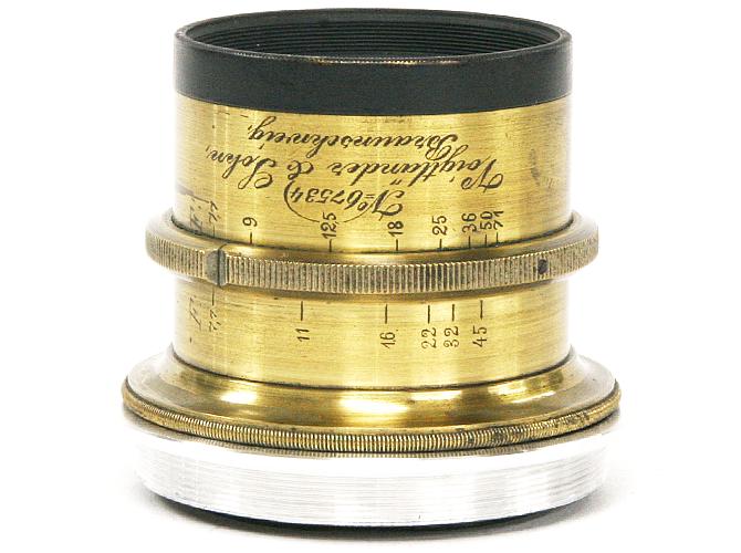 330/7.7 OMNAR Ser Ⅲ R.O.J.A.vorm.Emil Busch Rathenow Barrel Lens COPAL#3シャッター取り付けRing付の画像