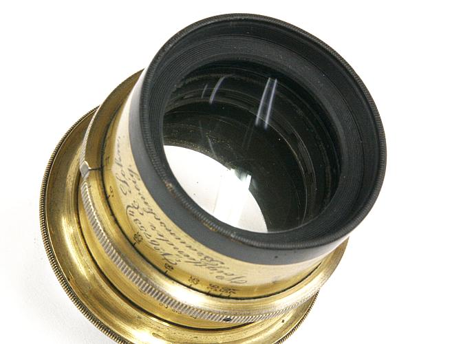 330/7.7 OMNAR Ser Ⅲ R.O.J.A.vorm.Emil Busch Rathenow Barrel Lens COPAL#3シャッター取り付けRing付画像