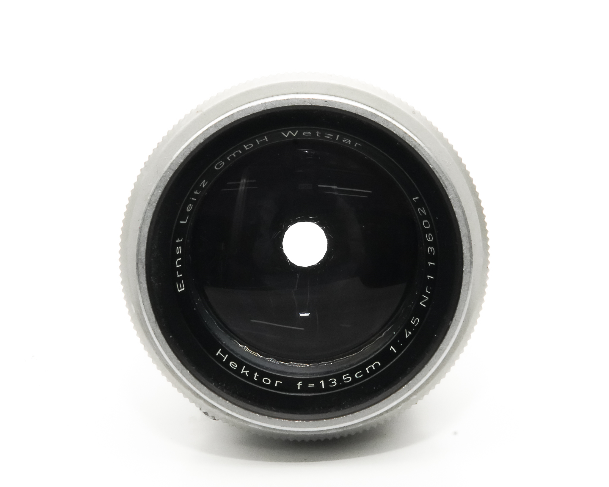 135/4.5 Hektor  (ライカレンズ)　Sony /E マウントアダプター付   丸々の真円絞り 90%の画像