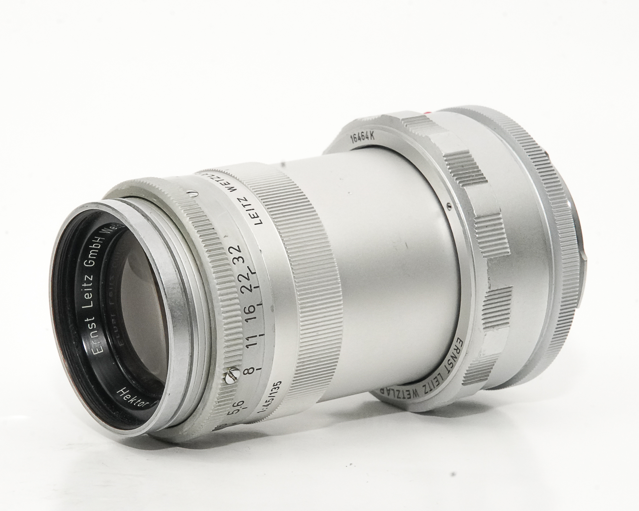 135/4.5 Hektor  (ライカレンズ)　Sony /E マウントアダプター付   丸々の真円絞り 90%の画像