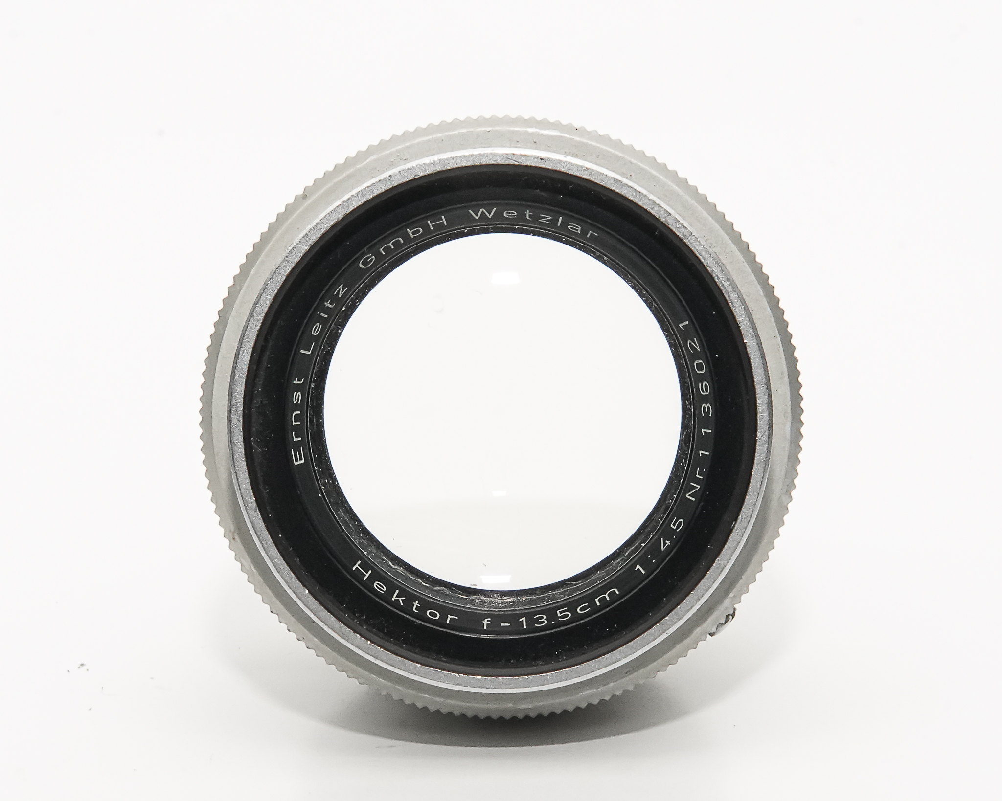 135/4.5 Hektor  (ライカレンズ)　Sony /E マウントアダプター付   丸々の真円絞り 90%の画像