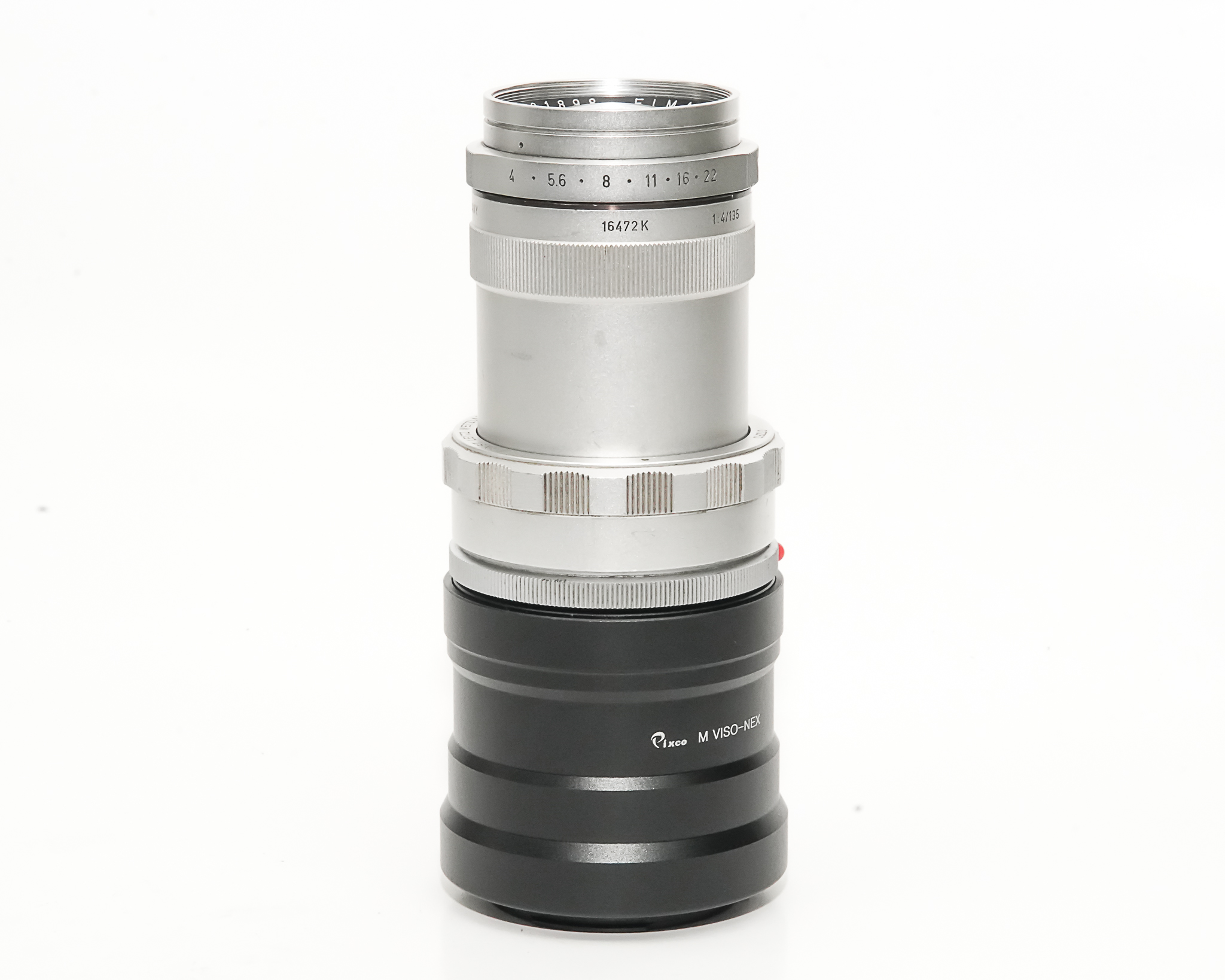 135/4 Elmar  (ライカレンズ)　Sony Nex/E マウント付   丸々の真円絞り 90%の画像
