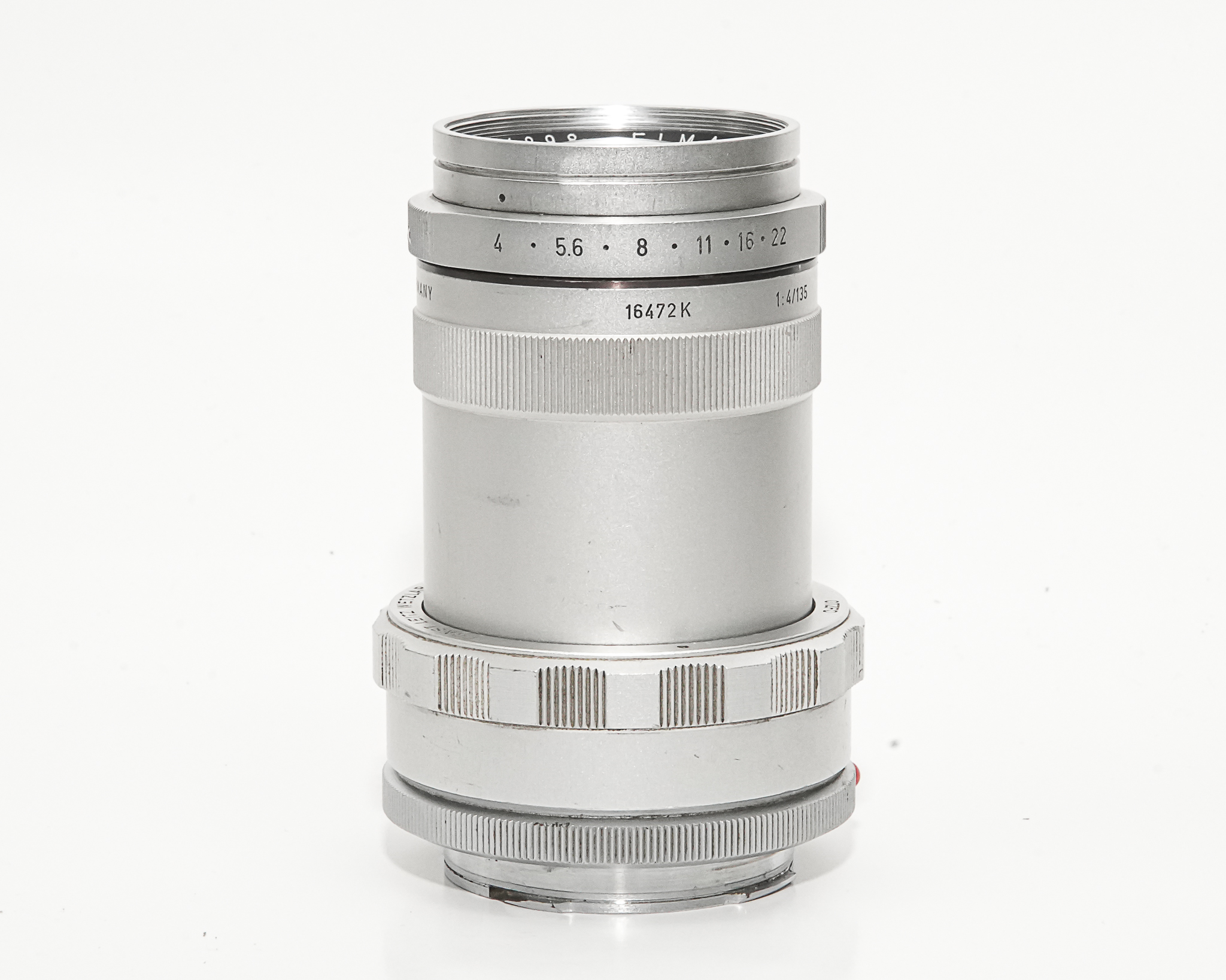 135/4 Elmar  (ライカレンズ)　Sony Nex/E マウント付   丸々の真円絞り 90%の画像