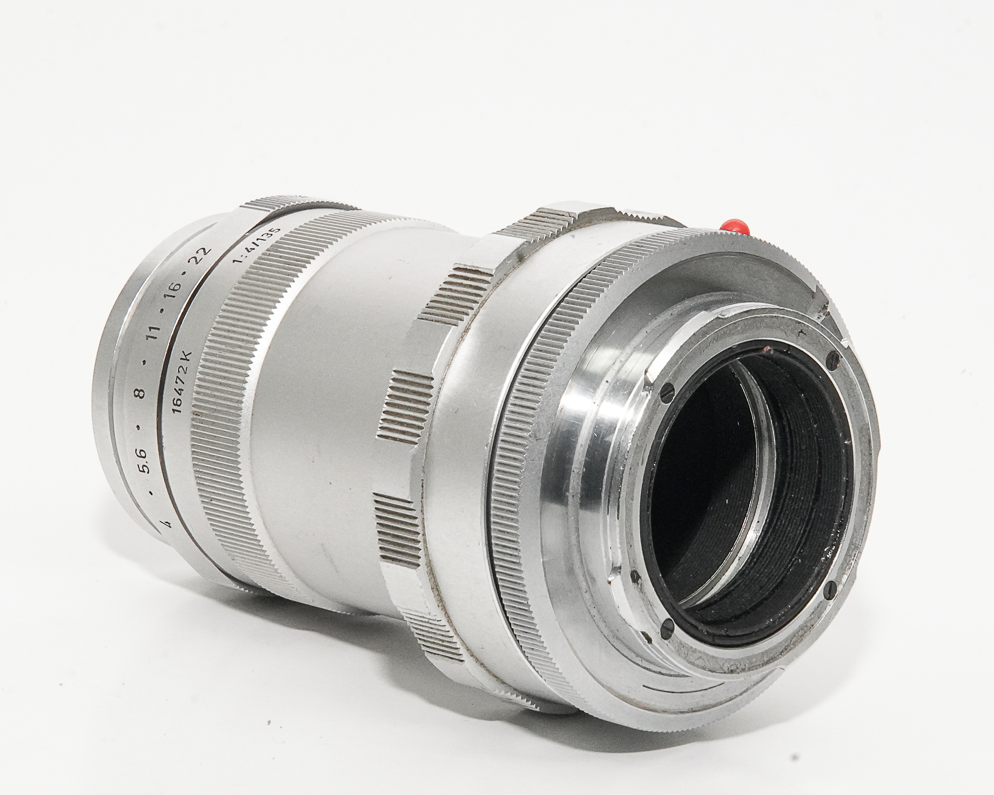 135/4 Elmar  (ライカレンズ)　Sony Nex/E マウント付   丸々の真円絞り 90%の画像